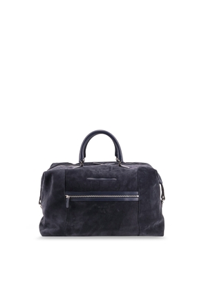 Kiton Suede Weekend Travel Bag