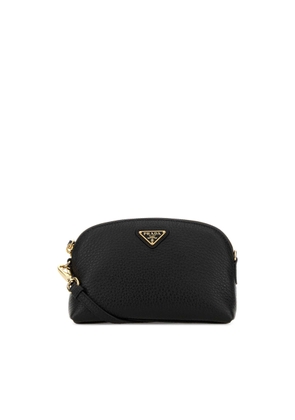Prada Black Leather Crossbody Bag