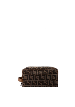 Fendi Ff Jacquard Fabric Medium Beauty Case