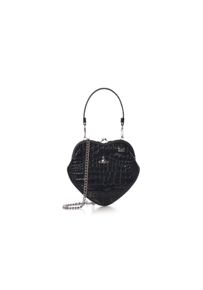 Vivienne Westwood Belle Heart Frame Leather Bag