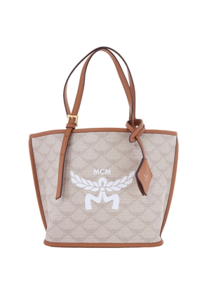 MCM Lauretos Mini Himmel Shopper Tote Bag