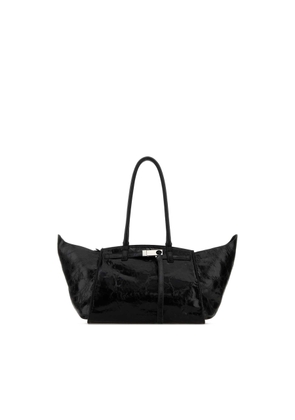 Benedetta Bruzziches Black Leather Mame Handbag