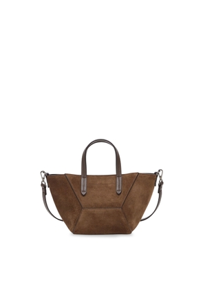 Brunello Cucinelli Bc Duo Mini Suede Crossbody Bag