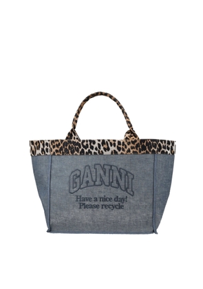Ganni Tote Bag With Logo