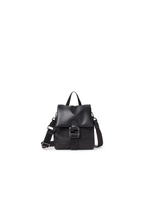 Fendi Flux Bag In Ff Nylon And Leather