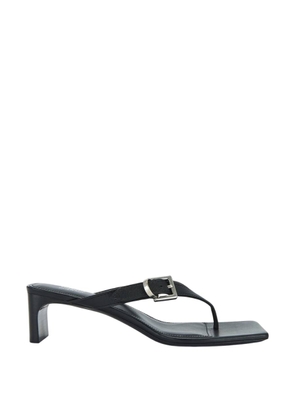 Balenciaga Womens Bel Air Calfskin Sandals, Brand Size 38 ( US Size 8 )