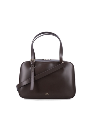 A.P.C. Virginie Leather Box Bag
