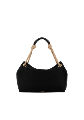 Prada Black Fabric Shopping Bag