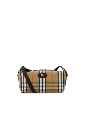 Burberry Printed Canvas Highlands Shoulder Bag