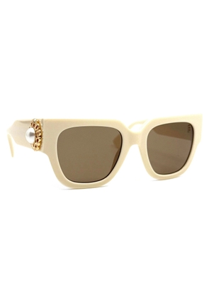 Moschino Brown Cat Eye Ladies Sunglasses MOS153S 0SZJ/70 52