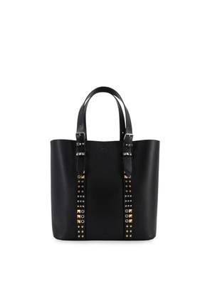 Valentino Garavani Leather Shoulder Bag With Iconic Studs
