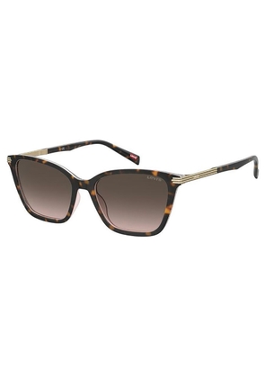 Levi's Brown Shaded Cat Eye Ladies Sunglasses LV 5017/S 00T4/HA 55