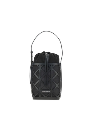 Emporio Armani Leather Bucket Bag