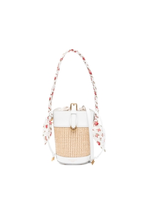 Dolce & Gabbana Capri Rafia Bucket Bag