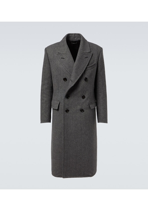 Tom Ford Double-breasted virgin wool twill coat