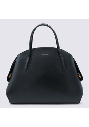 Coccinelle Black Leather Tylde Top Handle Bag