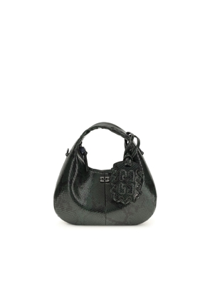 Ganni Mini Snake Handbag