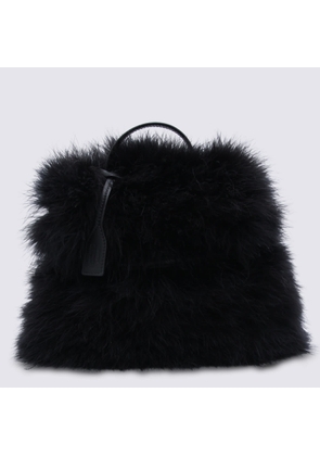 Moschino Black Top Handle Bag