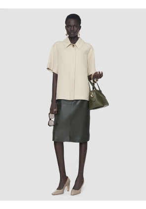 Volu Light Linen Blend Shirt - 32