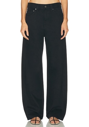 KHAITE Bonnie Straight Leg in Carlyne - Black. Size 32 (also in ).