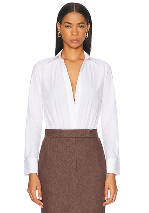 Max Mara Angora in Optical White - White. Size 0 (also in ).