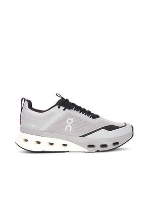 On Cloudnova X Sneakers in Alloy & Black - Grey. Size 7 (also in ).