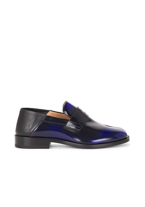 Maison Margiela Tabi Babouche Loafer in Pop Blue & Black - Royal. Size 43 (also in 41).