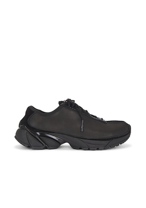 Our Legacy Klove Sneaker in Black Leather - Black. Size 41 (also in 42, 43, 45).