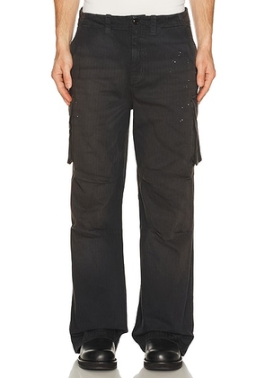 Our Legacy Mount Cargo in Nebula - Black. Size 48 (also in 50).