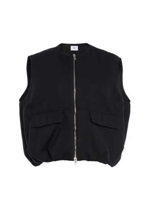 Adam Lippes Relaxed Cotton-Twill Vest - Moda Operandi