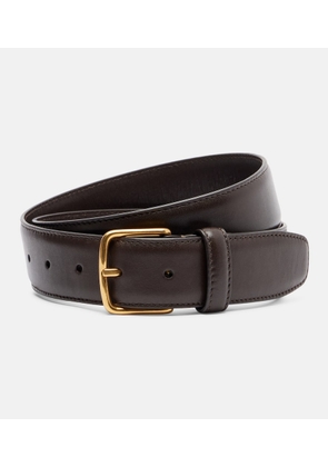 The Row Maxi Classic leather belt