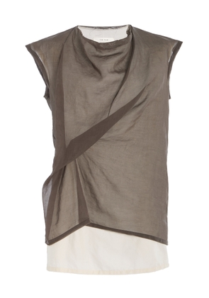 The Row Inawa Layered Cotton Top - Moda Operandi