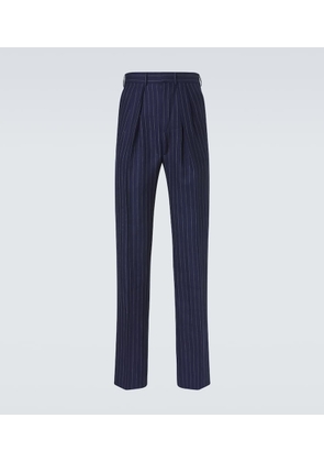 Tom Ford Wool, linen, and silk straight pants