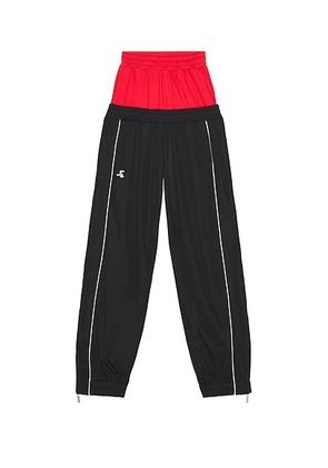 Spencer Badu Badu Sport Low Rise Pant in Black - Black. Size XL (also in ).