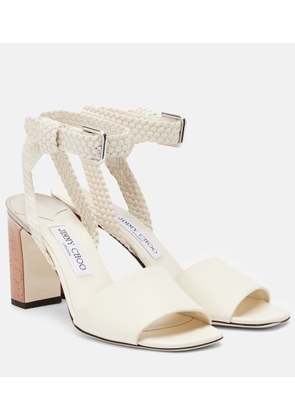 Jimmy Choo Rori braided leather sandals