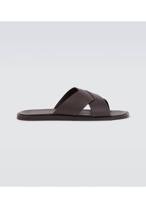 Orlebar Brown Muro leather sandals