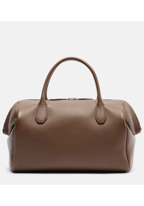 The Row Faye leather top-handle bag