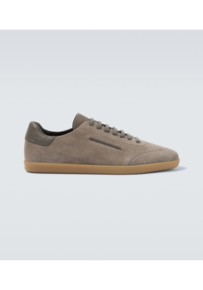 Zegna 232 suede sneakers