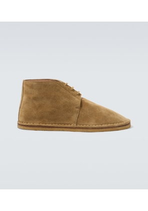 The Row Nicola suede desert boots