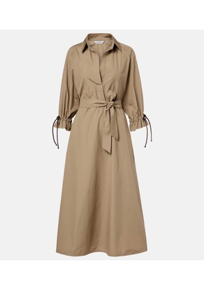 Max Mara Mirto cotton midi dress