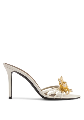 Giuseppe Zanotti ORCHID CRYSTAL MULE 90