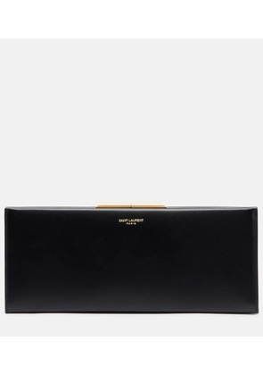 Saint Laurent Midnight Small leather clutch