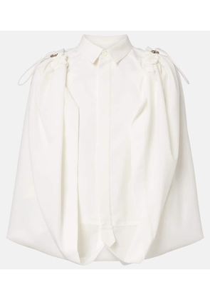 Sacai Gathered shirt