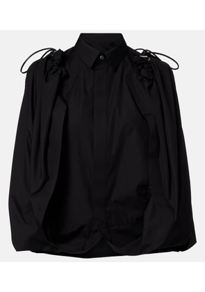 Sacai Gathered shirt