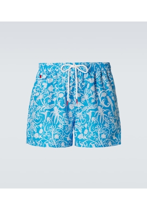 Kiton Printed swim trunks