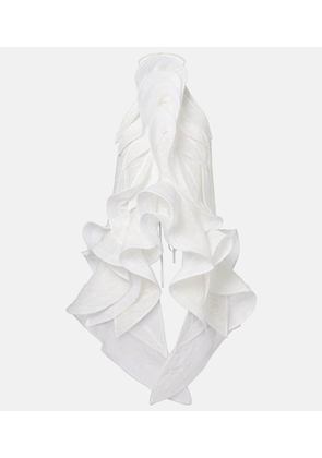 Maticevski Etoile Wave ruffled top