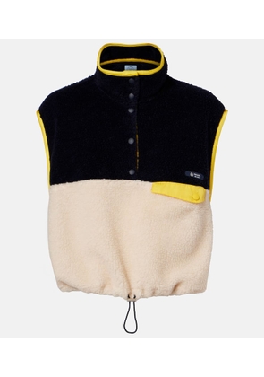 Prada Cropped teddy vest