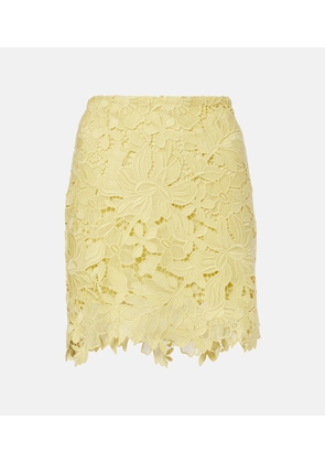Sportmax Bora floral lace miniskirt