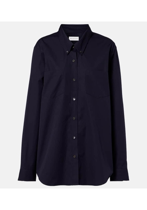Dries Van Noten Oversized cotton poplin shirt