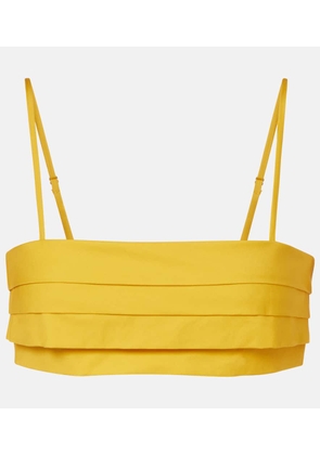 Alemais Mokshini cotton crop top